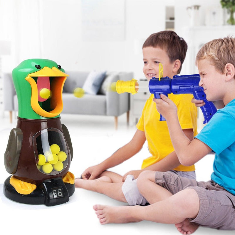 Pato de Tiro ao Alvo com Lança Bolinhas