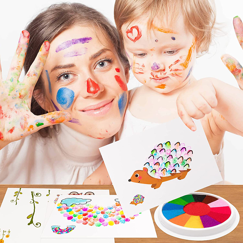 Kit de Pintura com o Dedo