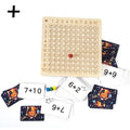 Jogo de Tabuleiro Matemática Montessori