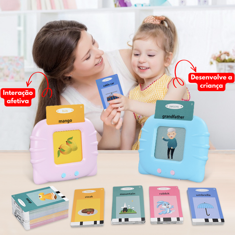 Cartões Educacional Montessori de Aprendizagem