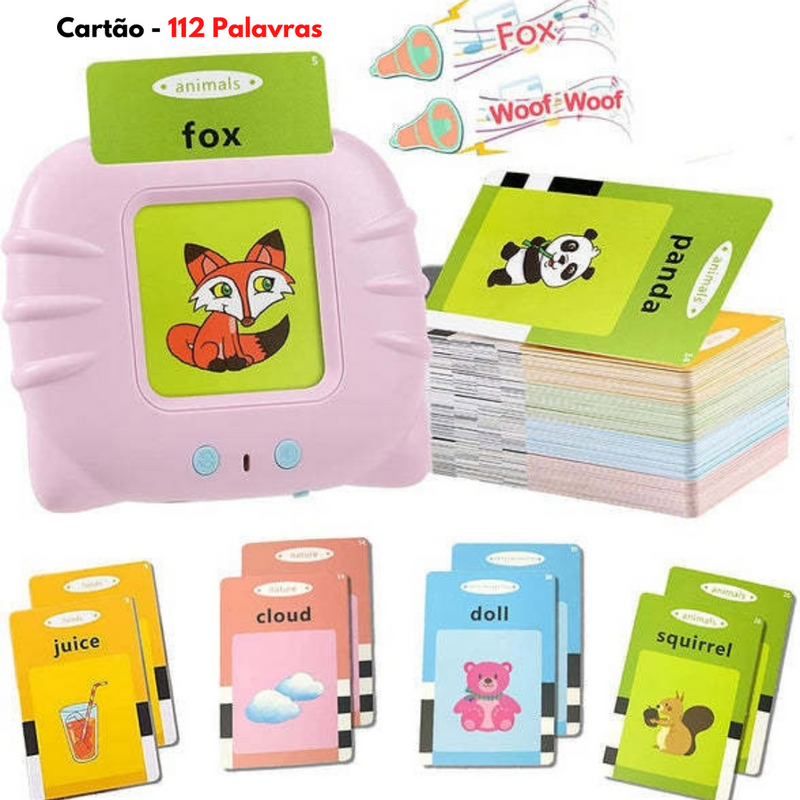 Cartões Educacional Montessori de Aprendizagem