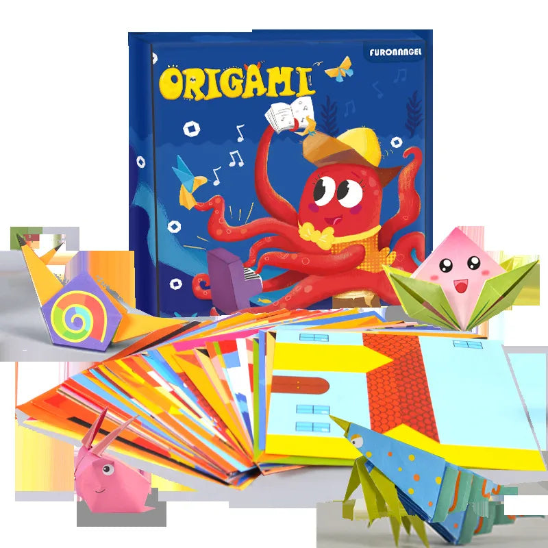Livro de corte de papel Origami para crianças