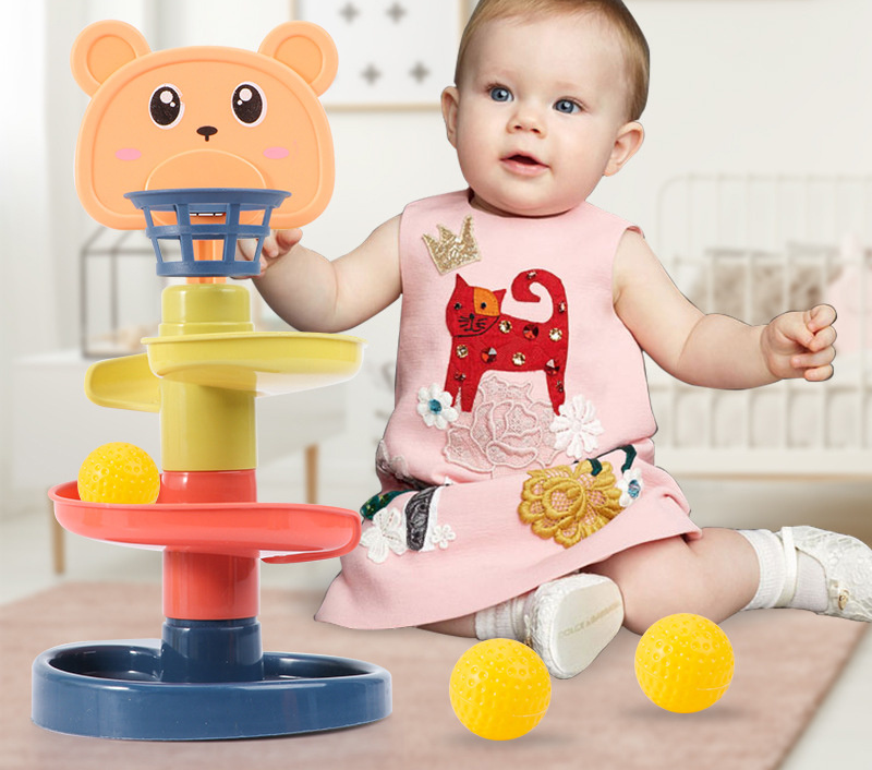 Brinquedo Torre de Bolinhas para Crianças