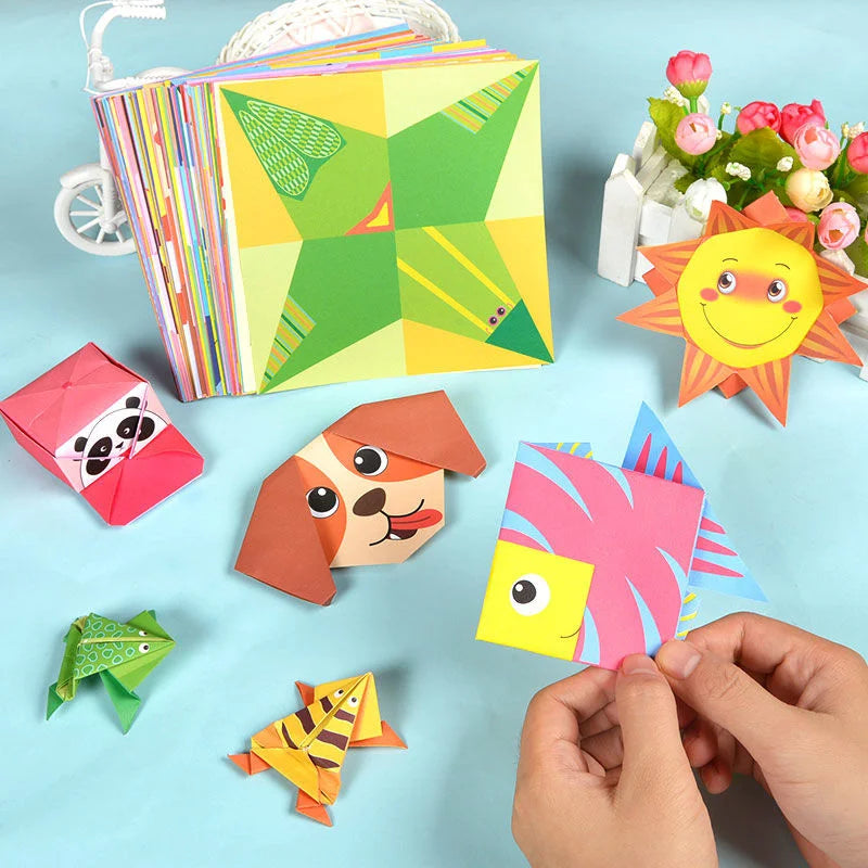 Livro de corte de papel Origami para crianças
