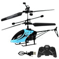 Mini Helicóptero de Brinquedo com Controle Remoto