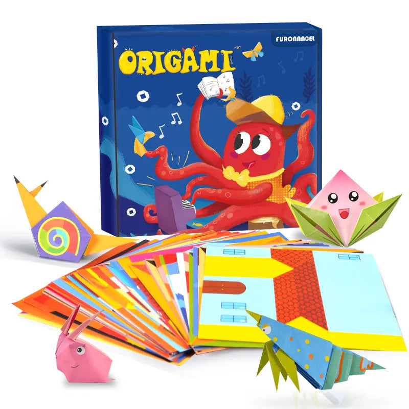 Livro de corte de papel Origami para crianças