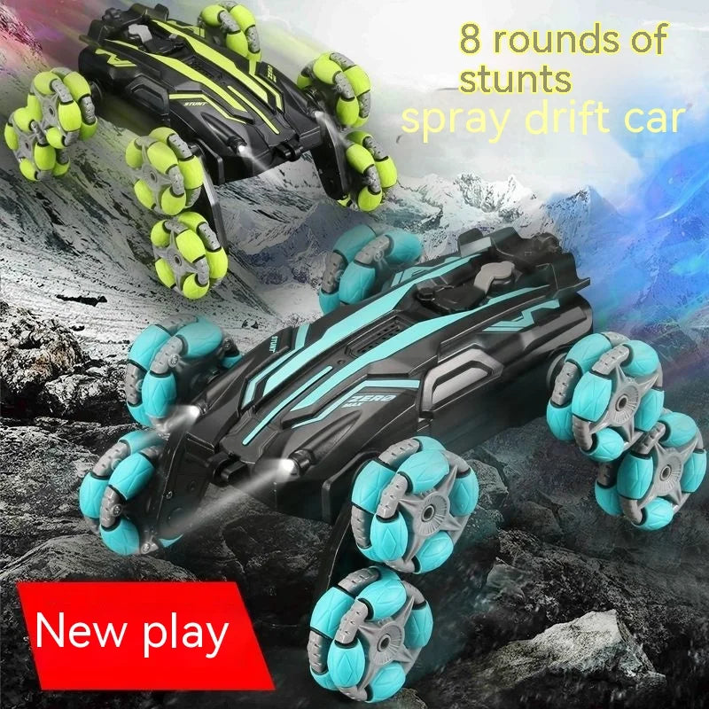 Carro de acrobacias com spray off-road