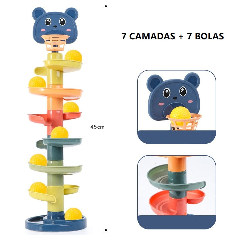 Brinquedo Torre de Bolinhas para Crianças