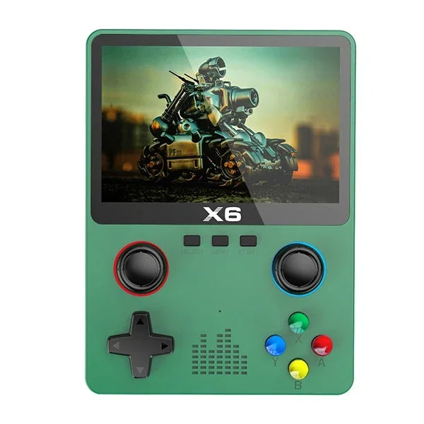 Video Game Portátil Nostálgico X6 com 10000 Jogos