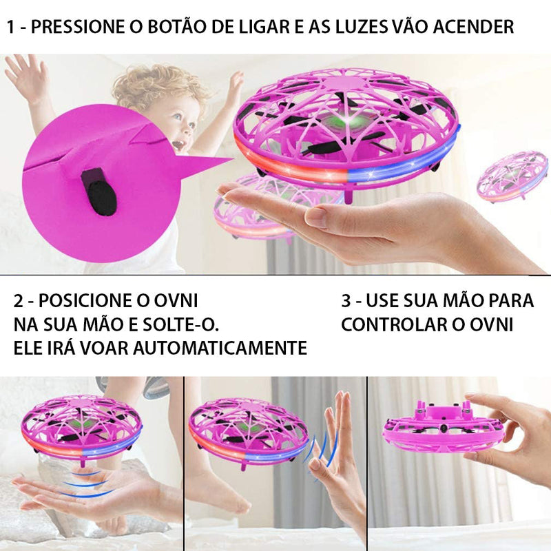 Mini OVNI Controlado Por Gesto