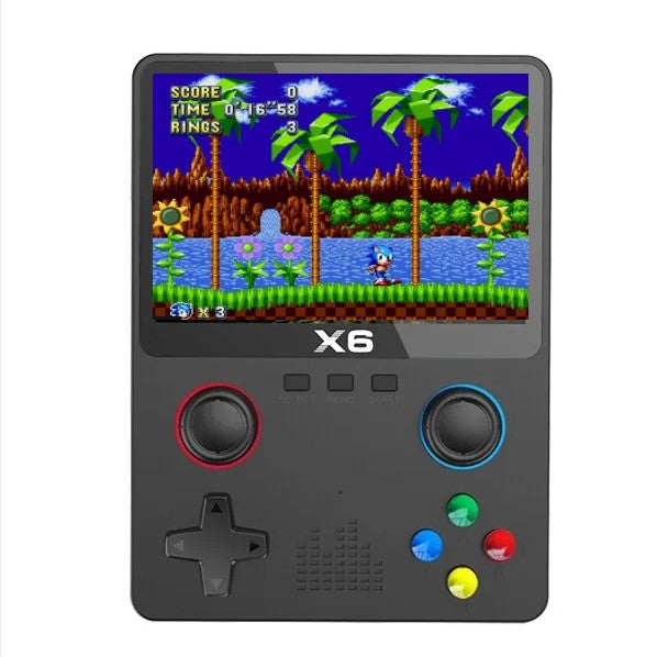 Video Game Portátil Nostálgico X6 com 10000 Jogos