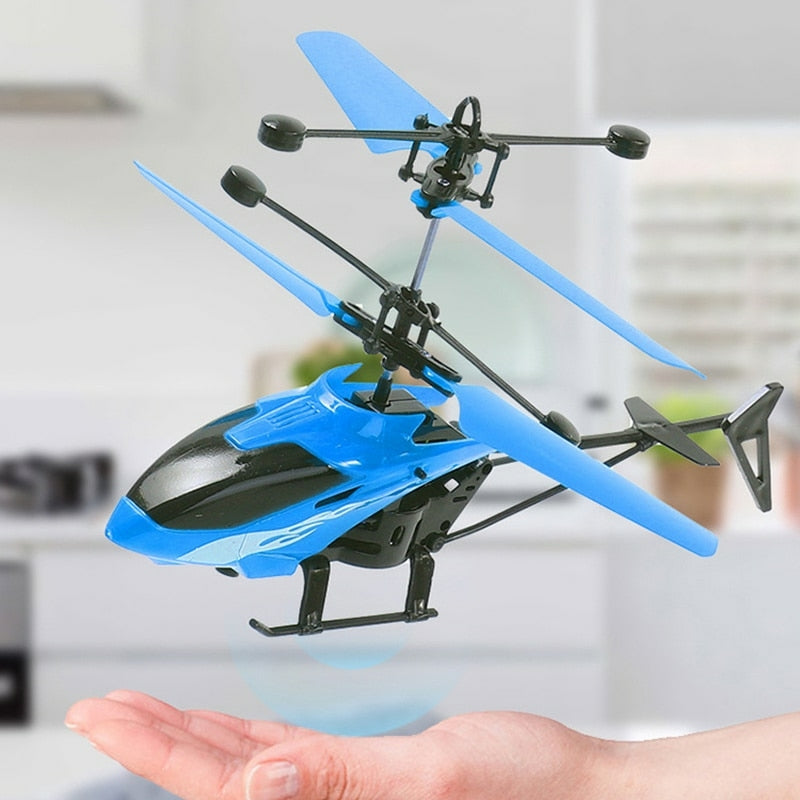 Mini Helicóptero de Brinquedo com Controle Remoto
