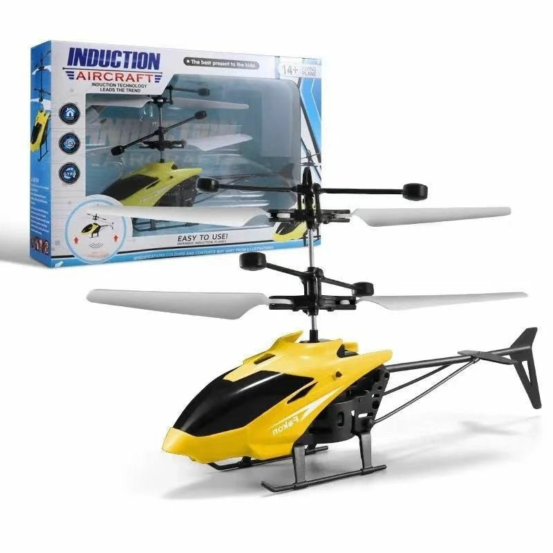 Mini Helicóptero de Brinquedo com Controle Remoto
