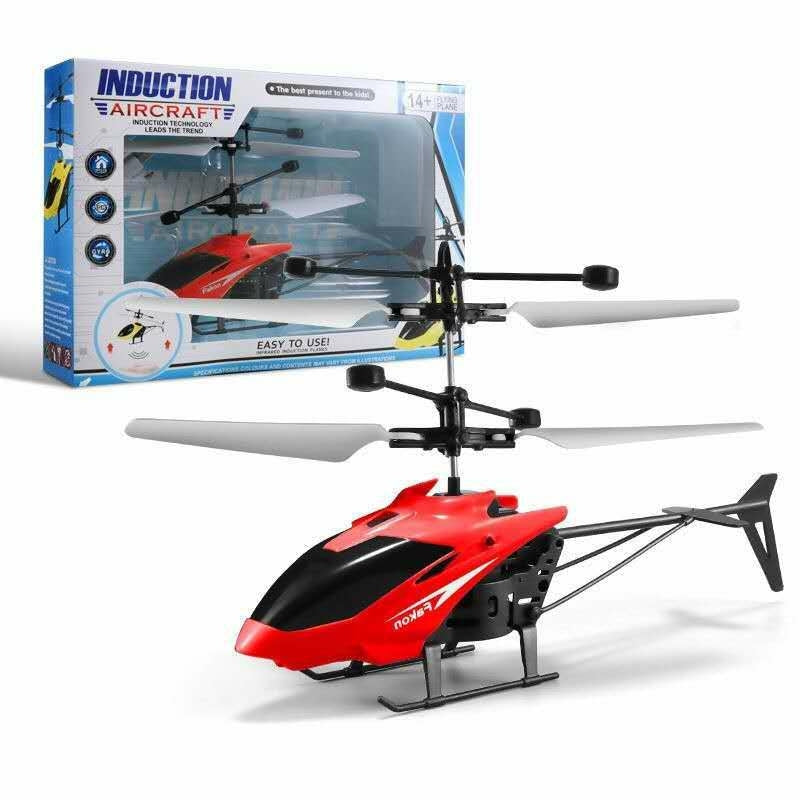 Mini Helicóptero de Brinquedo com Controle Remoto
