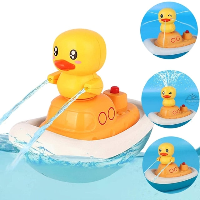 Brinquedo de Banho Pato Elétrico